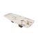 mesa de comedor extensible granito ceramica walnut 5